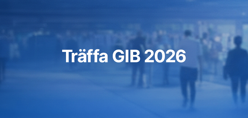Träffa GIB under 2026